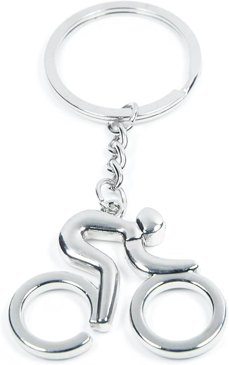 Cycling Lover's Keychain Vitality Bicycle Key Chain Upscale Lucky Key Ring