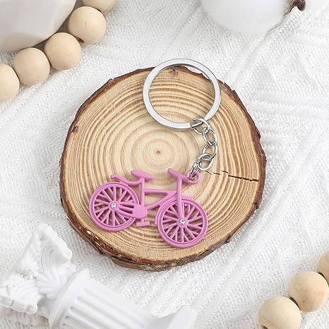 Bicycle Keychain,Bike Keychain for Cycling Lovers